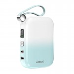 پاوربانک + 2 کابل همراه هیسکا (HISKA) مدل HP-125PD ظرفیت 10000mAh