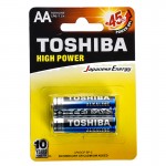 باتری قلمی توشیبا (TOSHIBA) مدل LR6GCP BP-2 1.5V AA (کارتی 2 تایی)