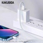 کابل تایپ سی به تایپ سی (Type-C to Type-C) کاکوسیگا (KAKUSIGA) طول 1 متر مدل KSC-977