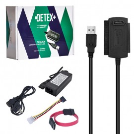 کابل USB 2.0 TO SATA/IDE دیتکس پلاس (+DETEX)