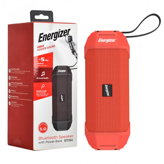 اسپیکر بلوتوث رم و فلش خور انرجایزر (Energizer) مدل BTS-104