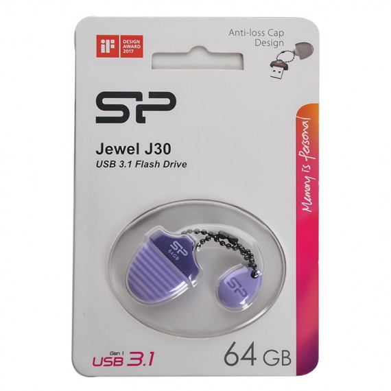 فلش Silicon Power مدل 64GB Jewel J30 USB 3.1