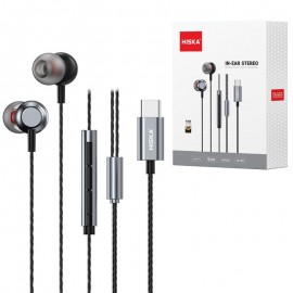هندزفری تایپ سی هیسکا (HISKA) مدل HK-709C