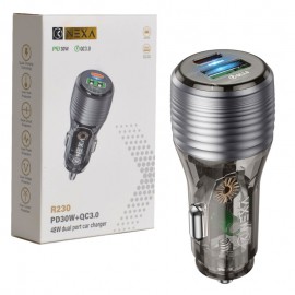 شارژر فندکی 48 وات دو پورت نکسا (NEXA) مدل R230