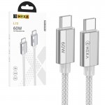 کابل تایپ سی به تایپ سی (Type-C to Type-C) نکسا (NEXA) طول 1.2 متر مدل L72 60W