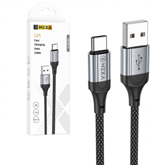 کابل تایپ سی (Type-C) نکسا (NEXA) طول 1 متر مدل L21