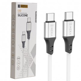 کابل تایپ سی به تایپ سی (Type-C to Type-C) نکسا (NEXA) طول 1 متر مدل L52