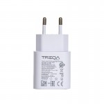 شارژر دیواری 25 وات + کابل (Type-C to Type-C) ترکا (TREQA) مدل CH-9039