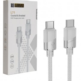 کابل تایپ سی به تایپ سی (Type-C to Type-C) نکسا (NEXA) طول 1.2 متر مدل L71