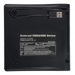 باکس دی وی دی رایتر اینترنال به اکسترنال USB3.0 دی نت (D-Net) مدل DVD-RW