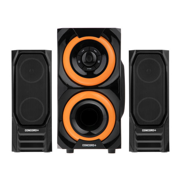 فروش اسپیکر 3 تکه بلوتوثی رم و فلش خور Concord+ مدل SF-R2110