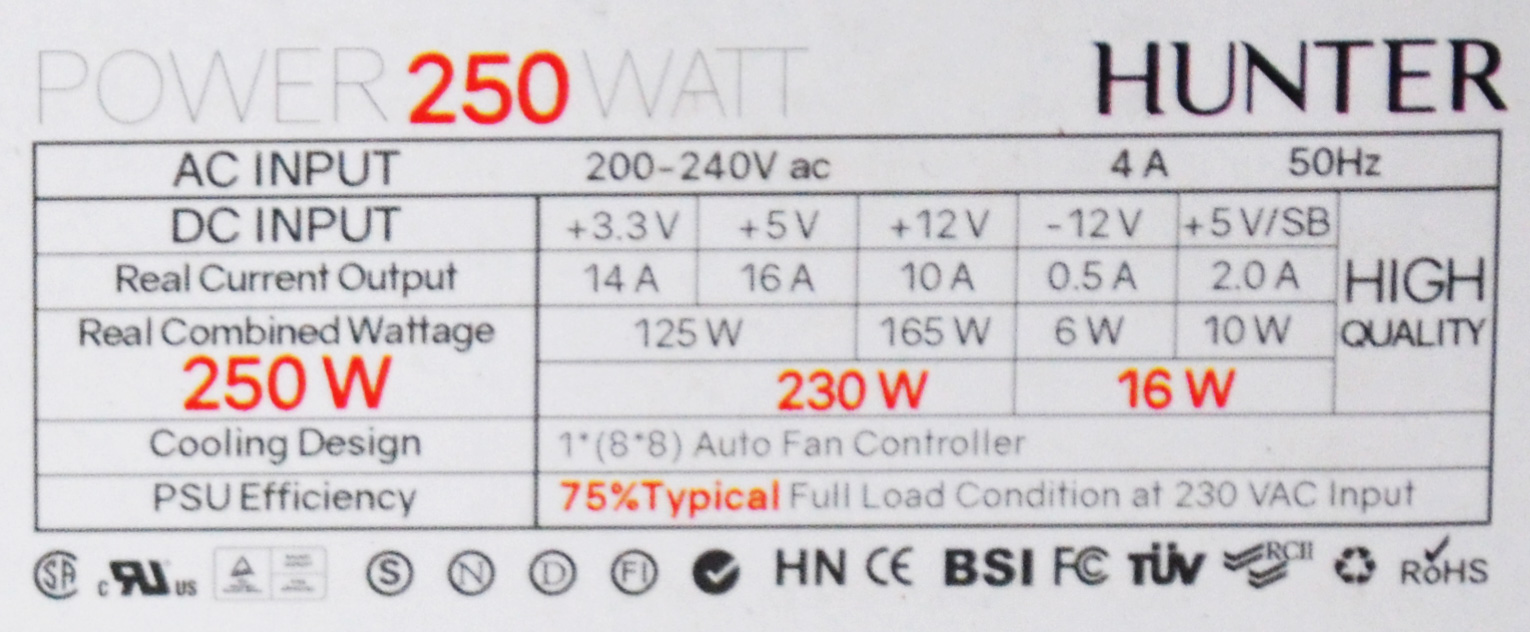 پخش عمده پاور RED مدل Hunter 250W پخش عمده پاور RED مدل Hunter 250W