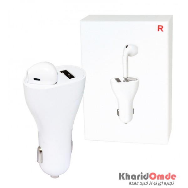 خريد شارژر فندکی تک پورت + Airpod تک گوش خريد شارژر فندکی تک پورت + Airpod تک گوش