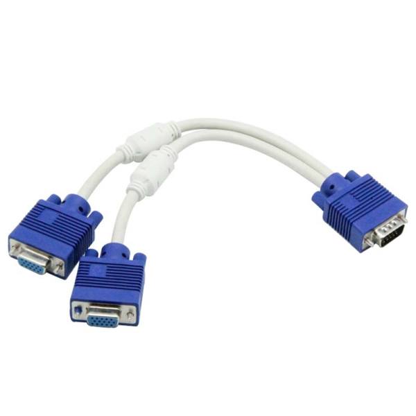 خريد آنلاين تبدیل 1 به 2 VGA طول 0.3 متر MW-Net خريد آنلاين تبدیل 1 به 2 VGA طول 0.3 متر MW-Net