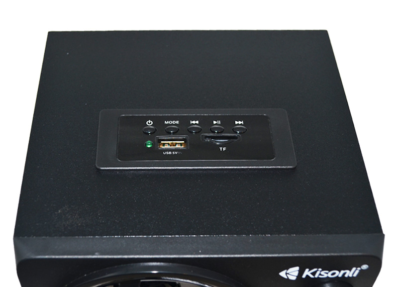 پخش عمده اسپیکر 3 تکه رم و فلش خور Kisonli مدل TM-8000A
