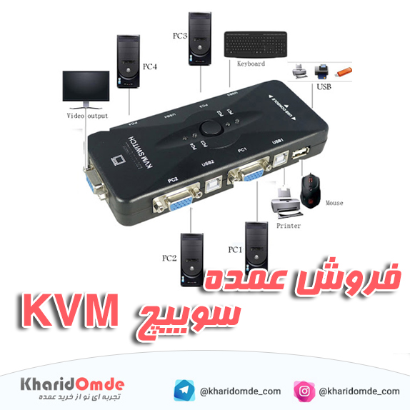 فروش عمده KVM سوئیچ