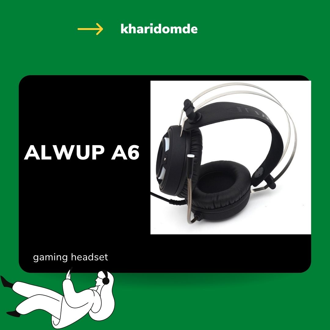 فروش آنلاین هدست گیمینگ ALWUP مدل ALWUP A6