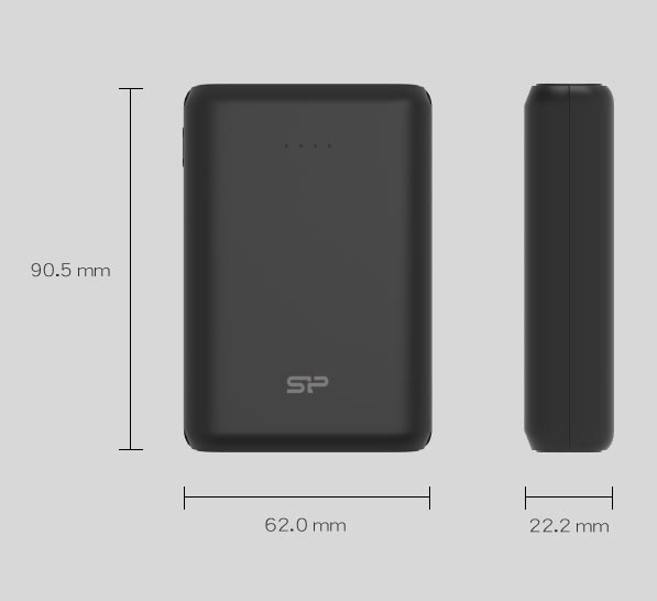 پخش عمده مینی پاور بانک Silicon Power مدل C10QC 10000mAh