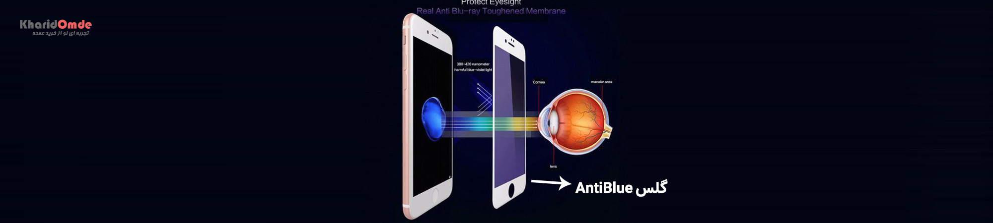 پخش عمده گلس آنتی بلو (Anti Blue)