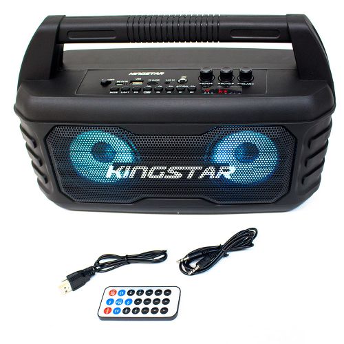 مرکز پخش اسپیکر بلوتوث رم و فلش خور KingStar مدل KBS270 مرکز پخش اسپیکر بلوتوث رم و فلش خور KingStar مدل KBS270