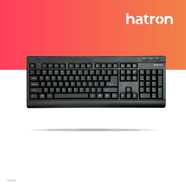 خريد عمده کیبورد hatron مدل HK210 خريد عمده کیبورد hatron مدل HK210
