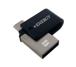 خريدعمده فلش X-Energy مدل 64GB SPIN OTG
