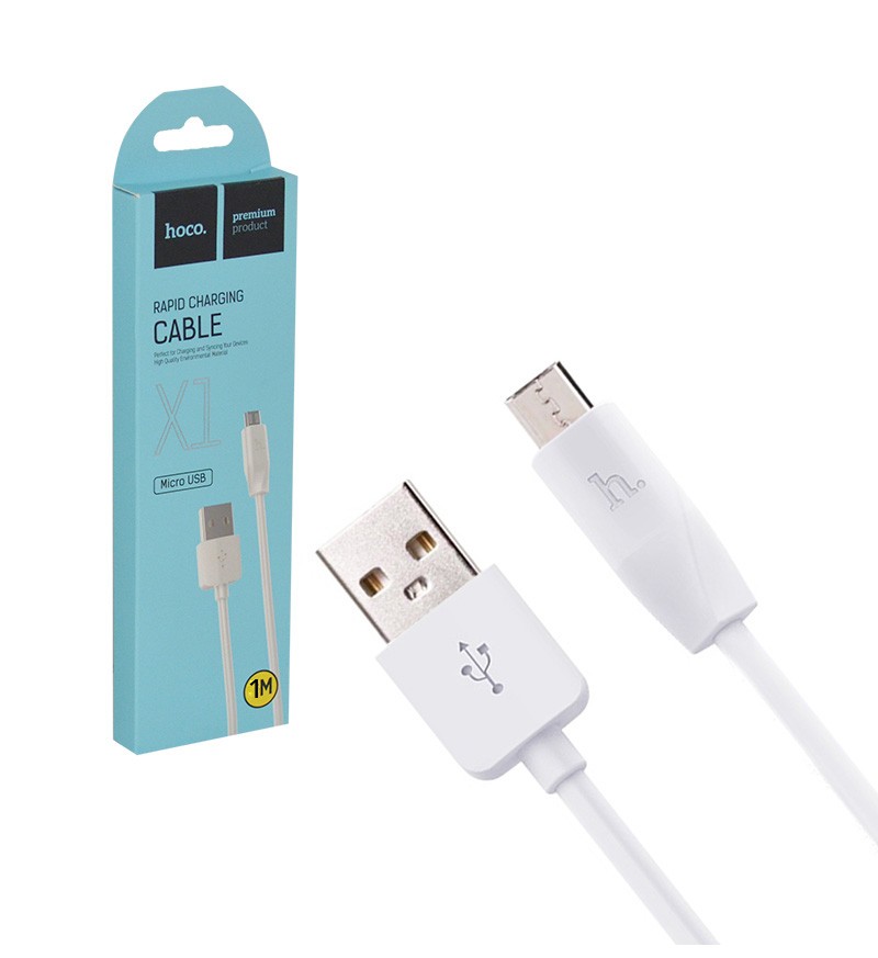 کابل اندروید طول1 متر هوکو (hoco) مدل X1 rapid micro