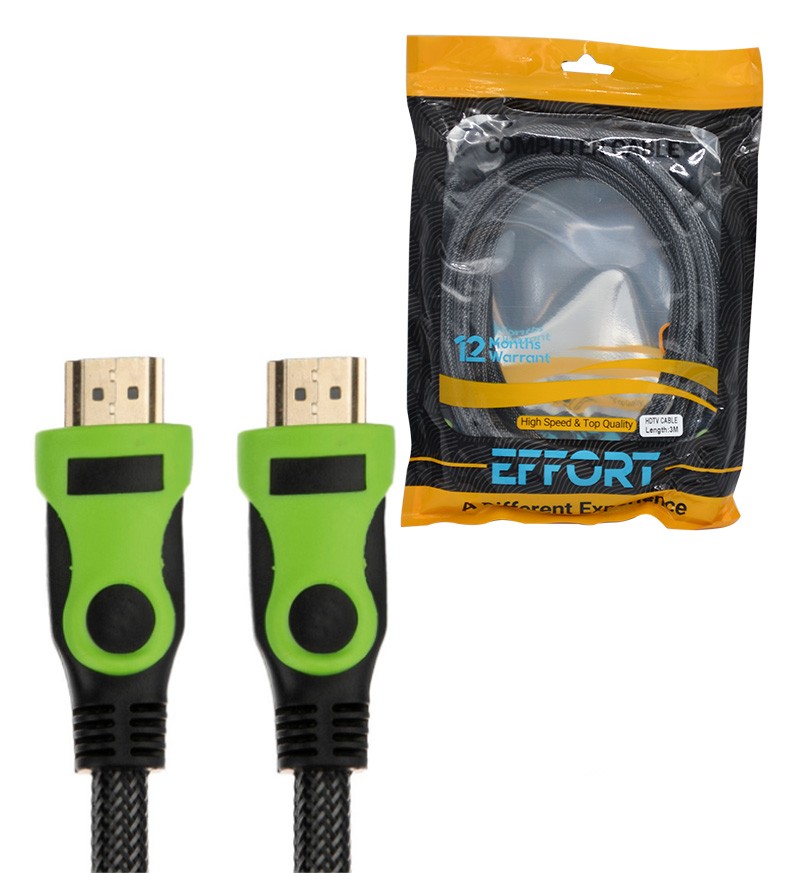 کابل HDMI ایفورت (EFFORT) طول 3 متر